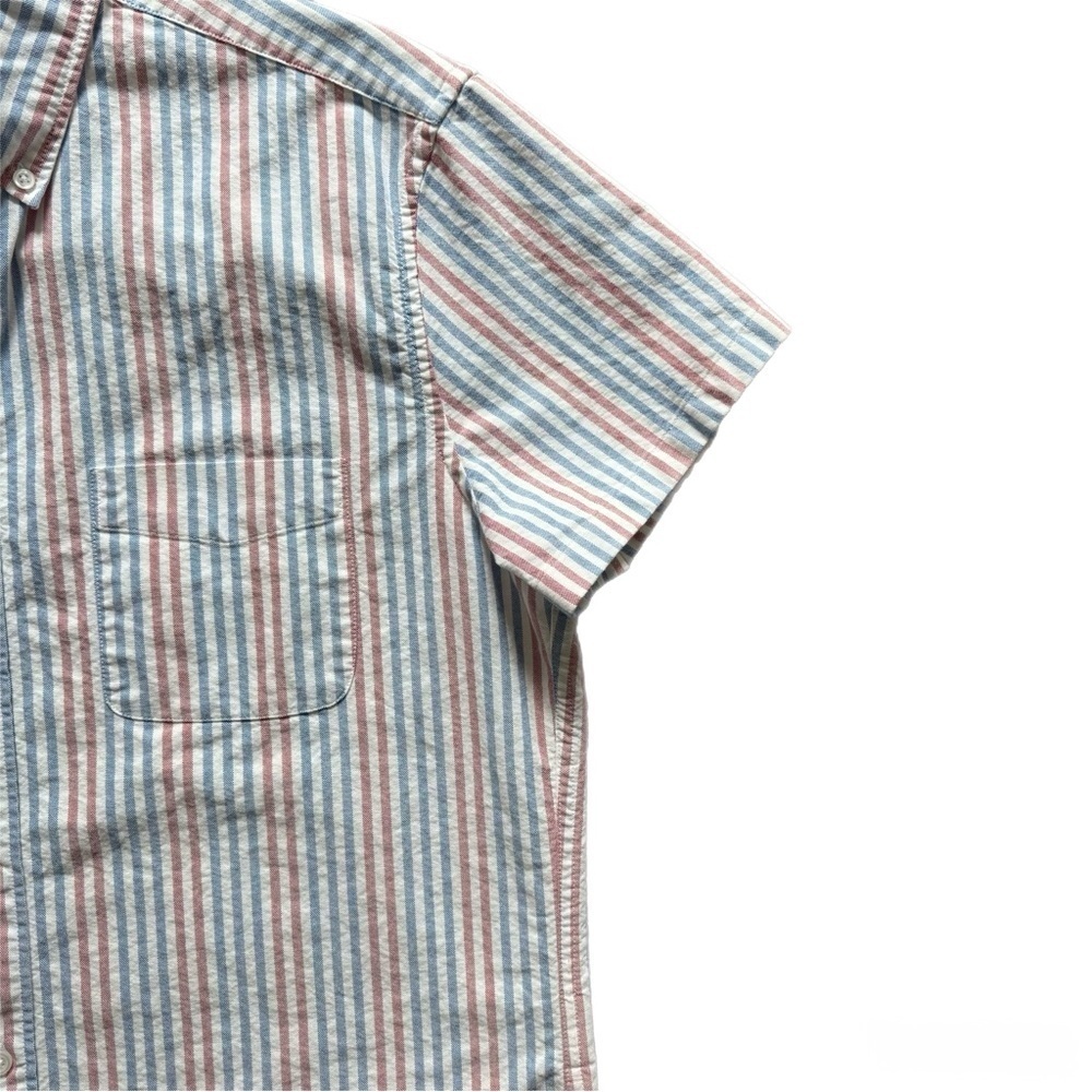 J. Crew Men's Multicolor Striped Button-Down Shirt - Picture 4 of 6